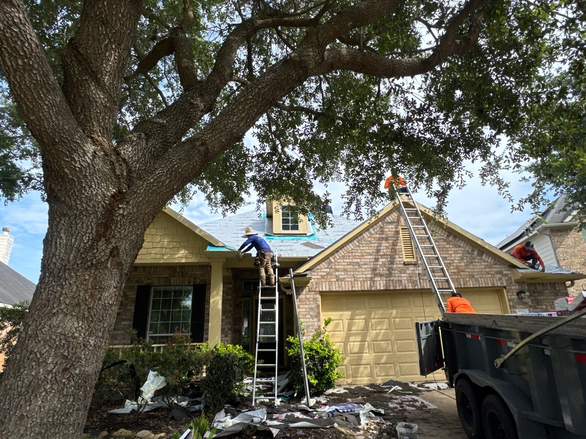Roof Replacement in Grand Mission, Richmond TX by Roof Repair Company