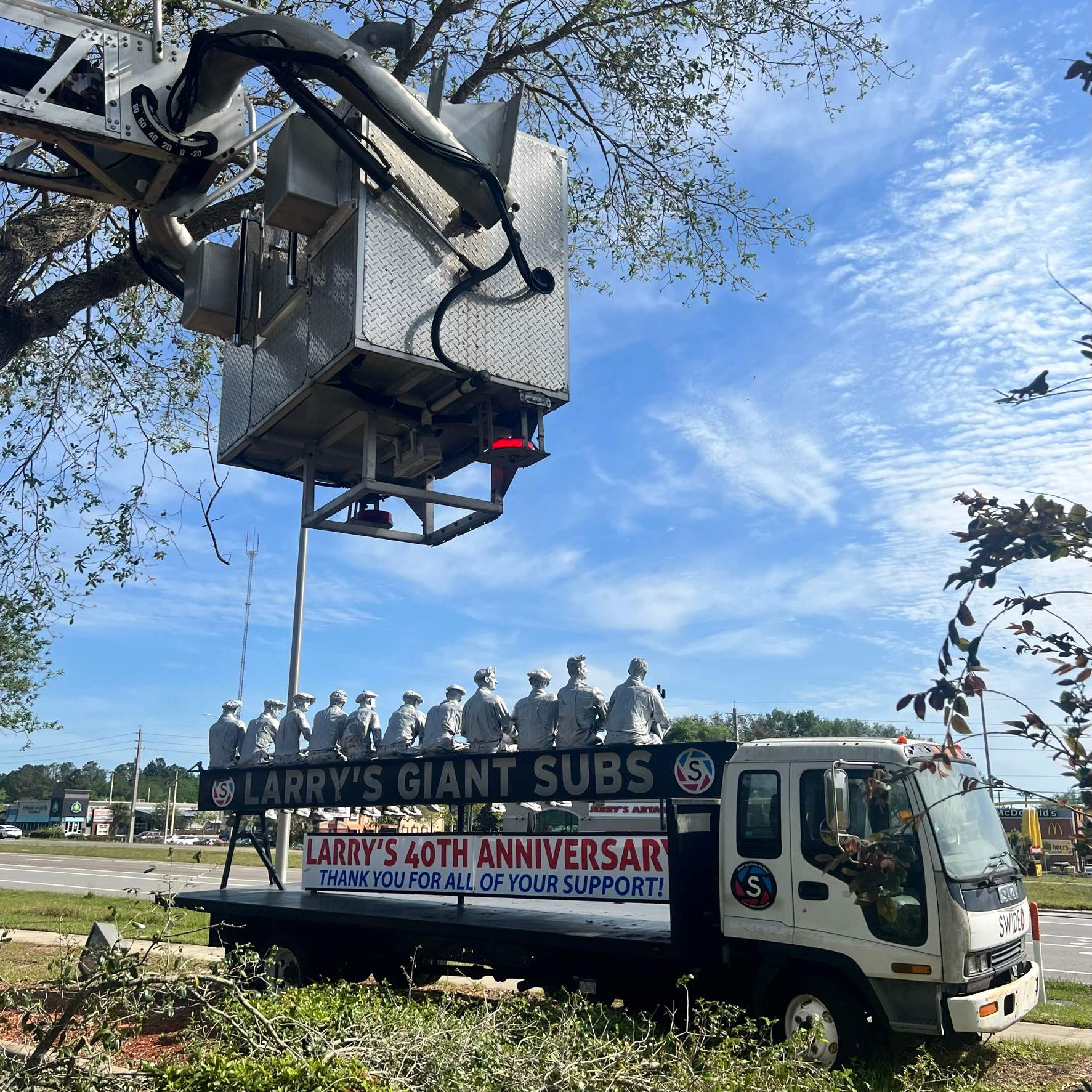 Tree Trimming | Larry's Giant Subs by ProGreen Services