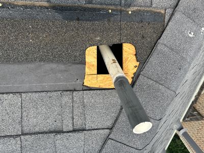 Hail Damage using Owen's Corning Duration (Lifetime) Shingles