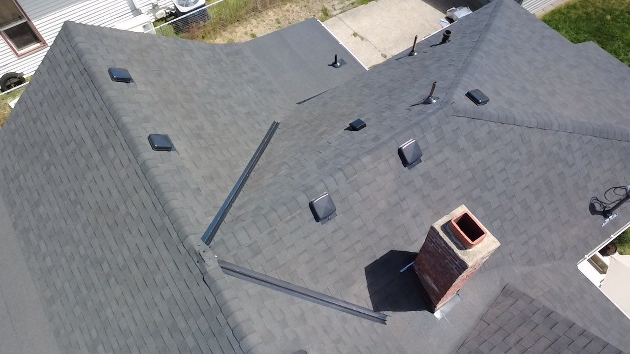 Residential Roof Replacement and Decking Repair in E Courtland Ave Spokane WA 99207 The Cascade System - Certainteed Landmark® Shingle - Moire Black by Alpine Roofing