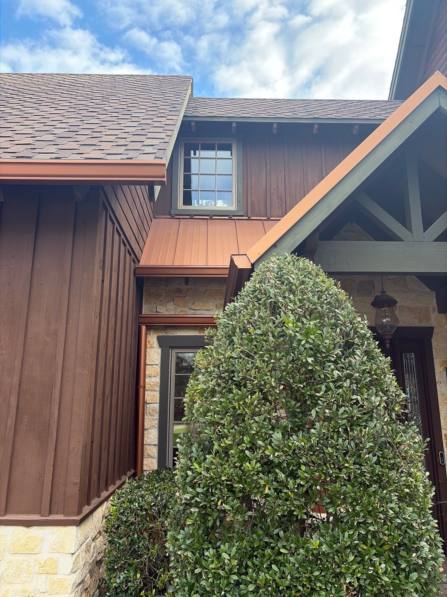 A Complete Exterior Refresh for a Custom Log Home & Property in Alba, Texas by Quality Coats Painting