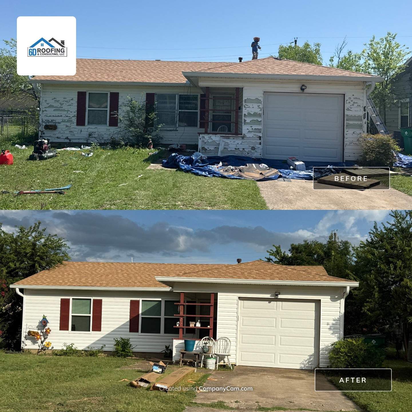 Project by 6D Roofing & Consulting, LLC by 6D Roofing & Consulting, LLC