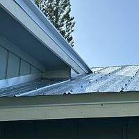 26ga 5V Crimp Mill Finish by Total Roofing System The Metal Roof Experts