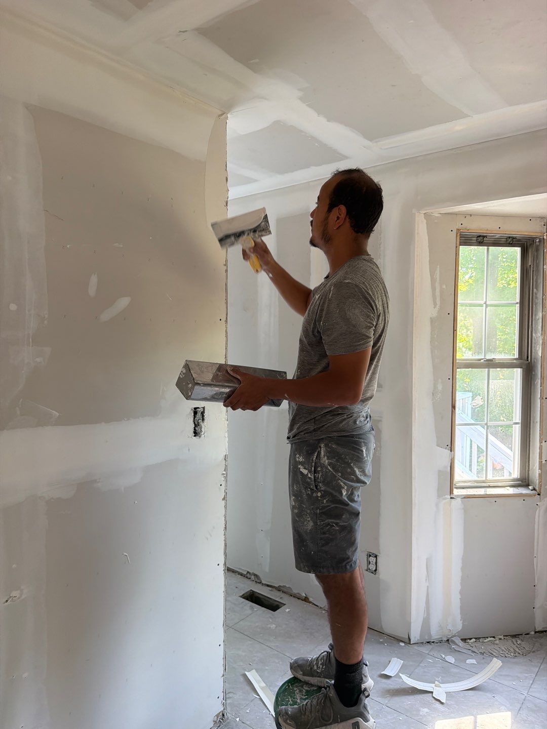 Interior repair by fire damage by Just Brilliant Restoration JBR