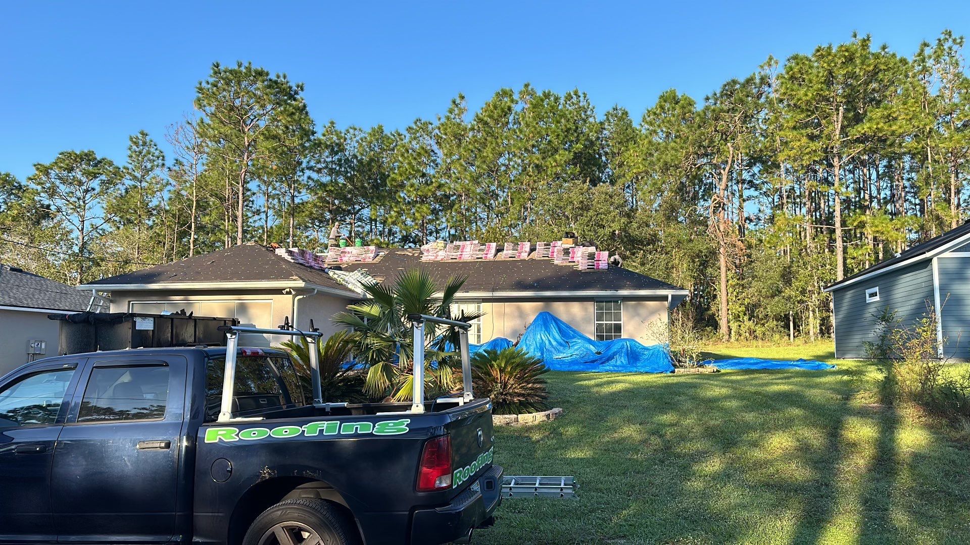 Residential Roofing Installation using Owen's Corning Shingles by RoofGuru AI