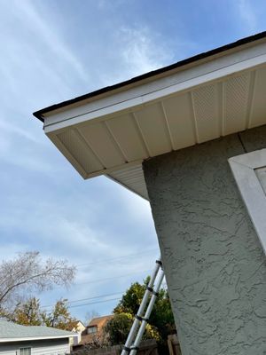 Gutter Installation using K-Style Seamless Gutters