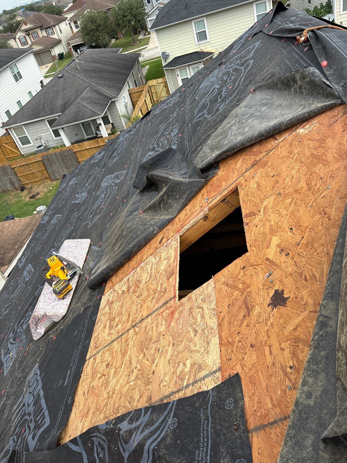 Residential Roofing Repair using Owen's Corning Duration (Lifetime) Shingles by Roof Repair Services LLC