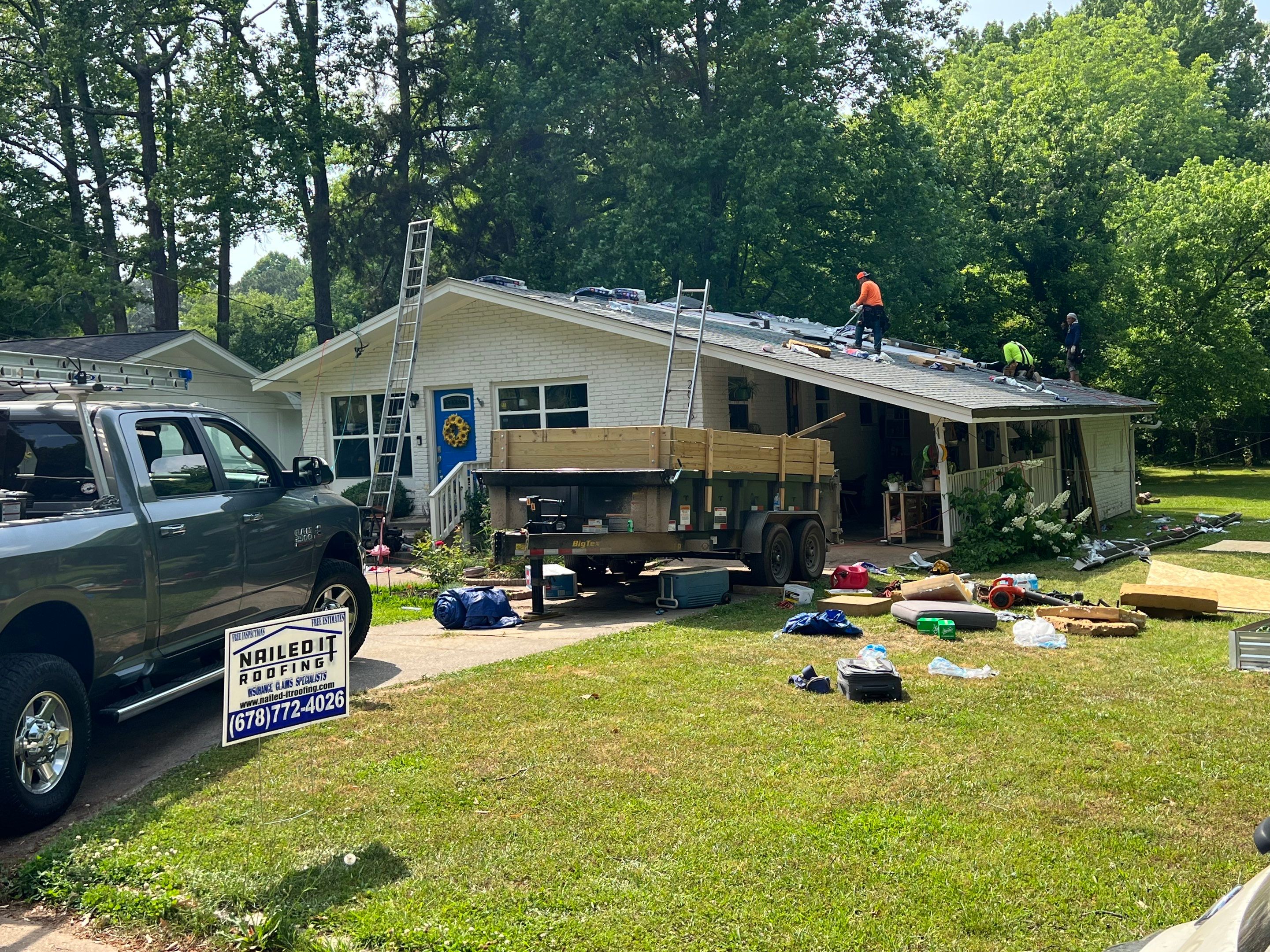 insurance roof replacement using Owens Corning TRU-DEF Duration Roofing system by Nailed It Roofing & Remodeling LLC