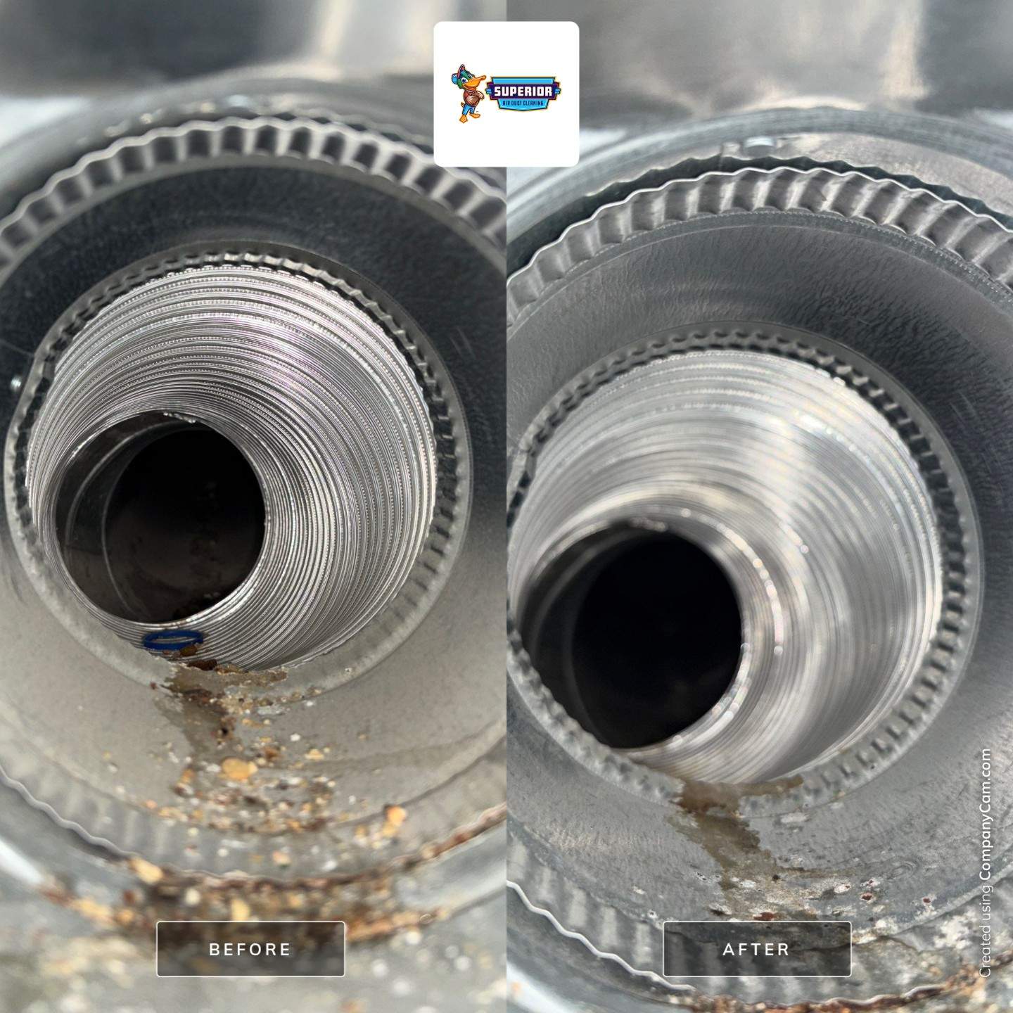 Comprehensive Air Duct Cleaning and Debris Removal in Rogers, OH by Superior Air Duct Cleaning