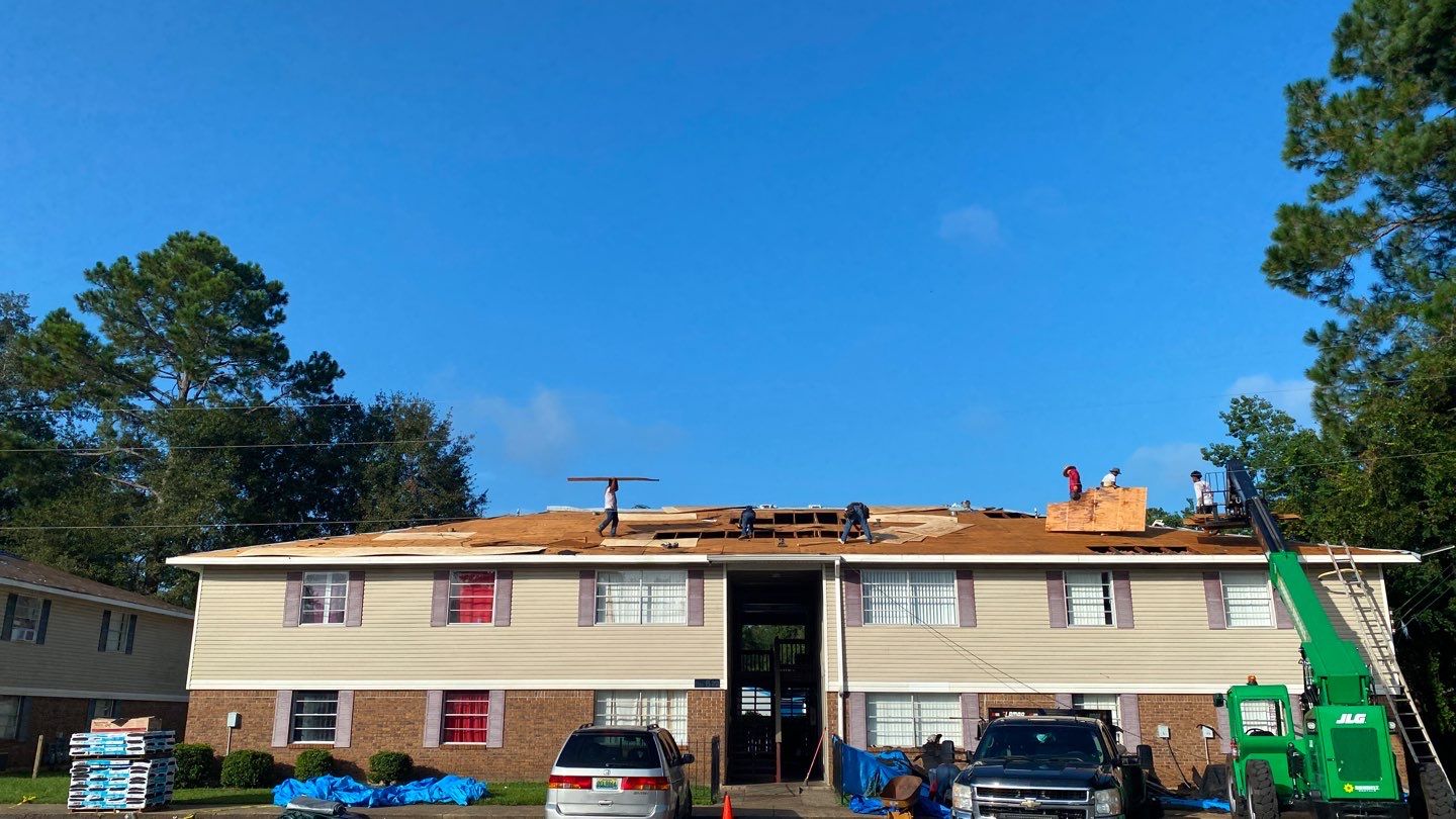 Commercial Roofing Installation using Roof Replacement by American Roofing & Construction LLC