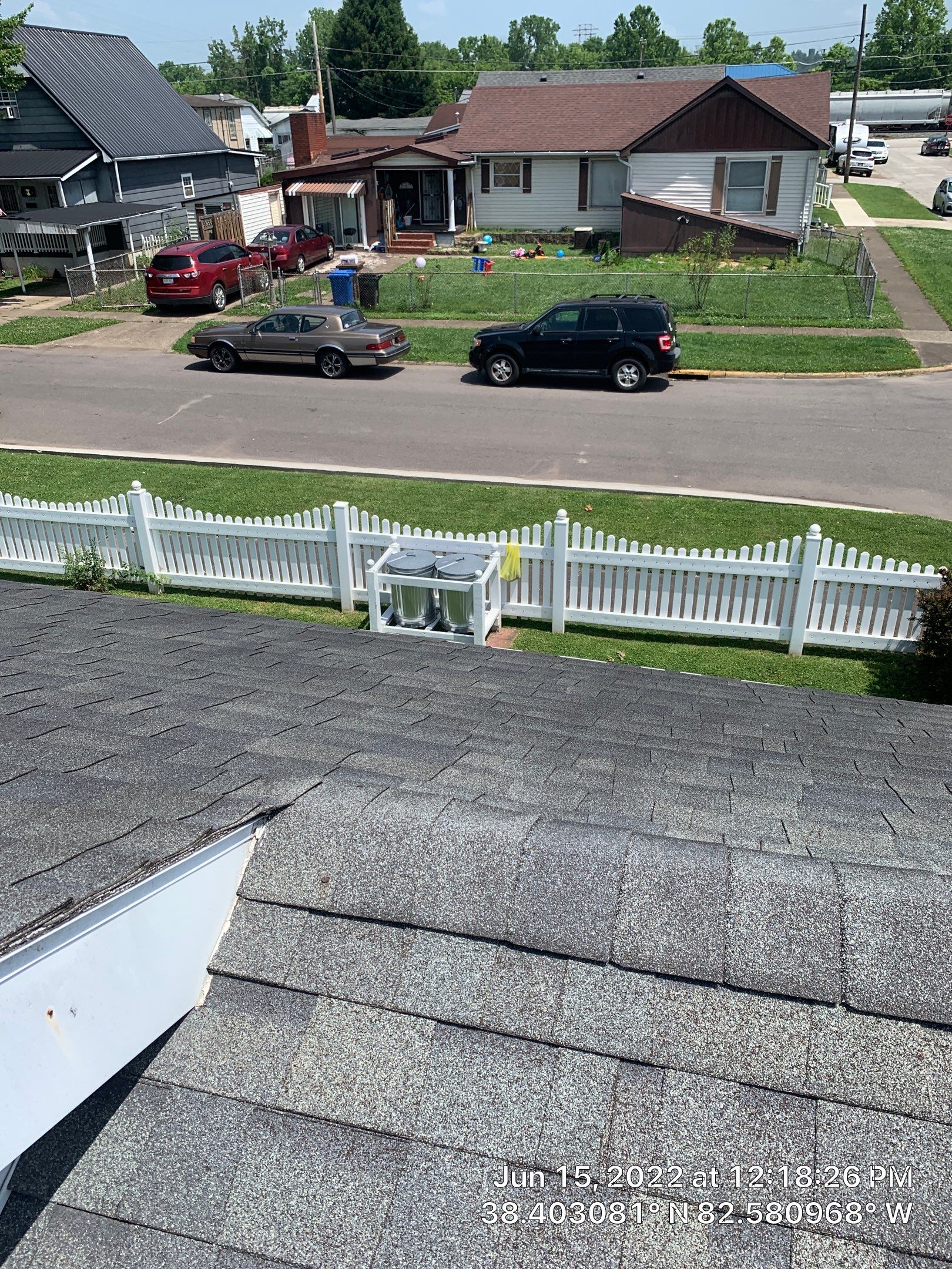 Residential Roofing Installation using Certainteed Landmark Shingles Colonial Slate Color by Secure Construction Company Inc