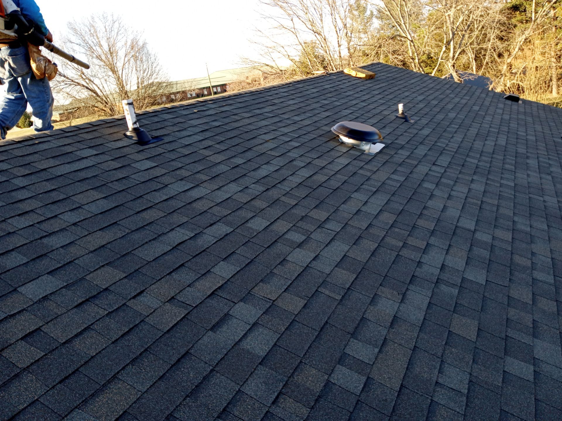Morgan's Roof by BROCK BUILDERS 