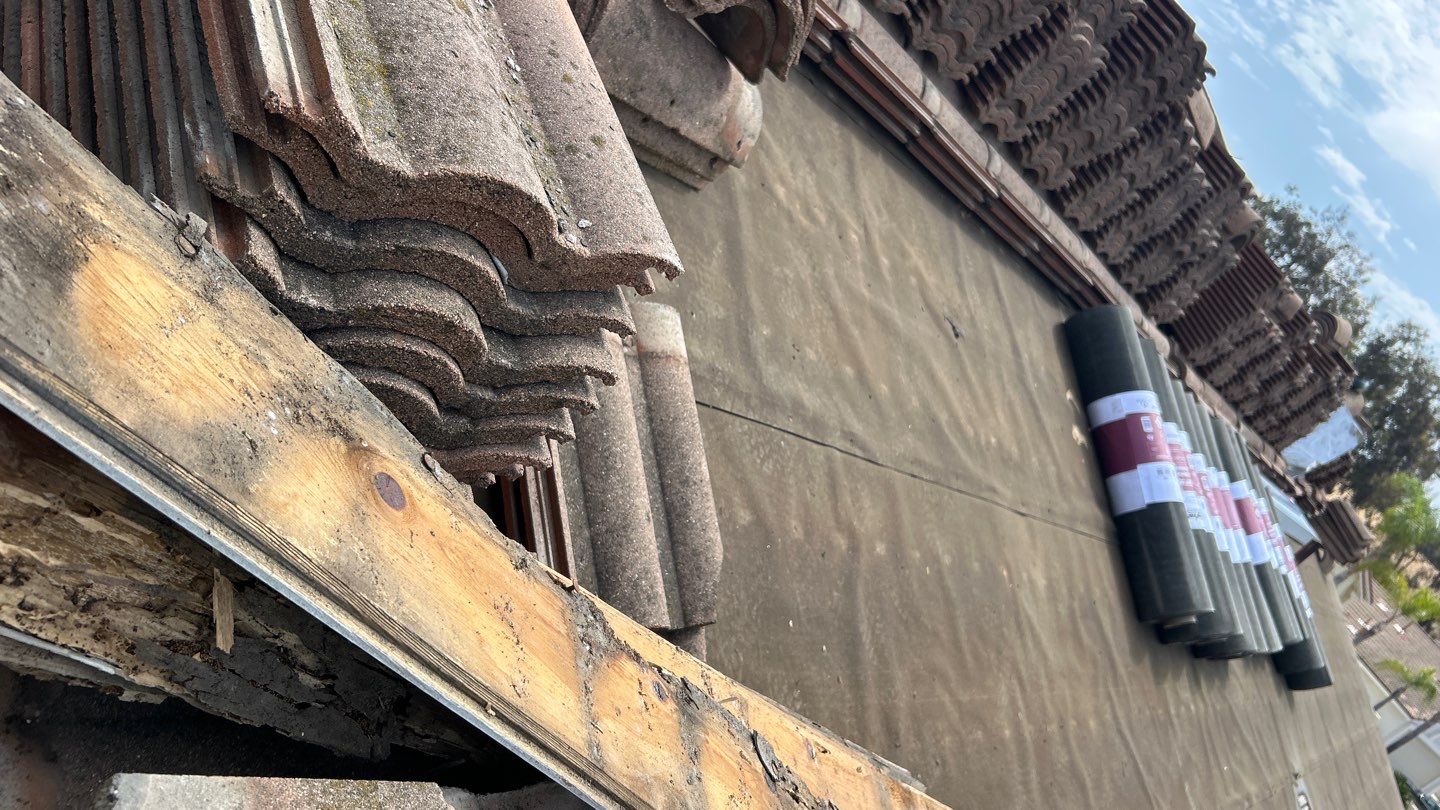 Comprehensive Tile Roof Replacement and Wood Repair in Chula Vista by Reliable Roofing San Diego Inc.