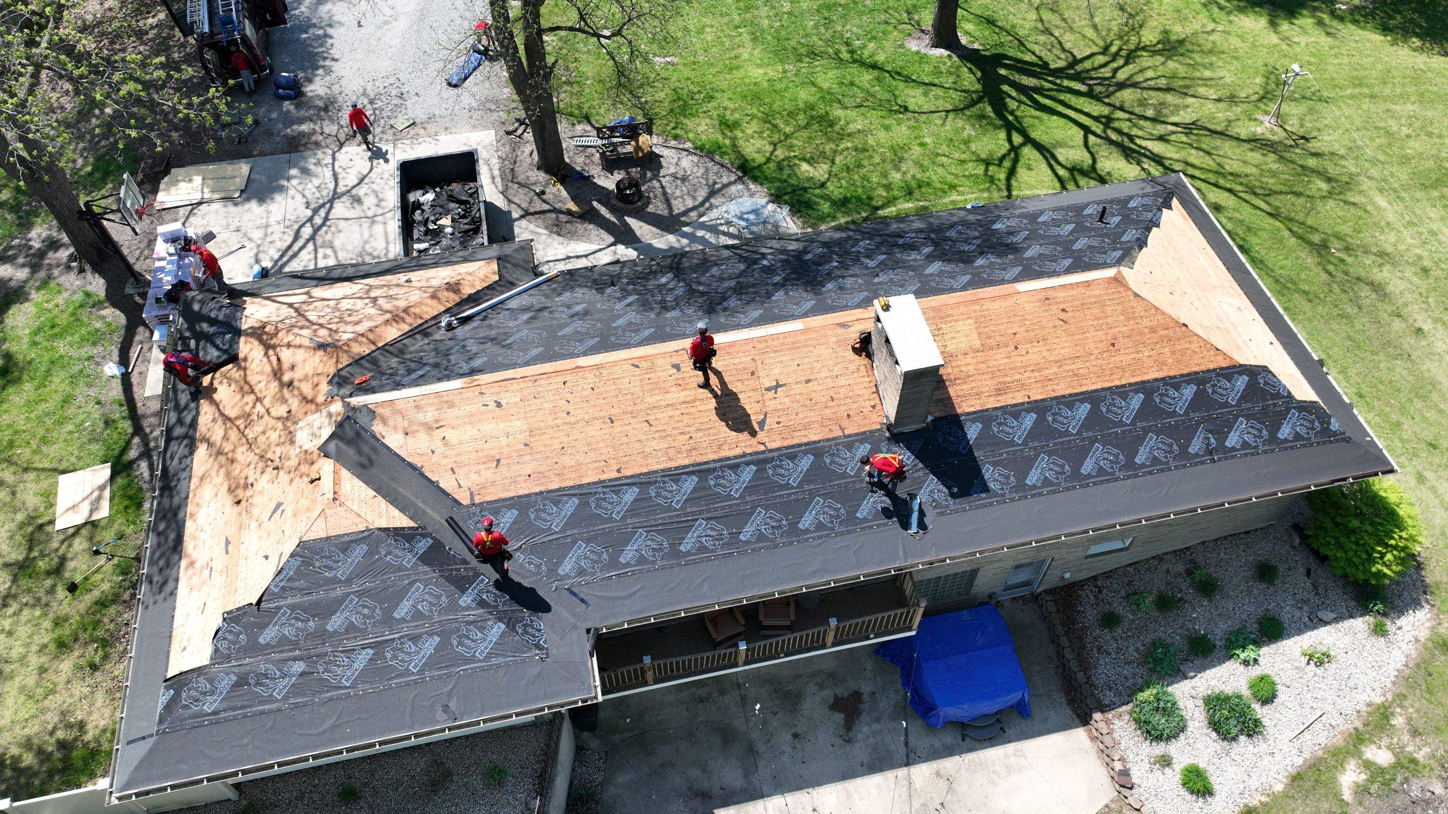 Residential Roofing Installation using Owens Corning by WIW Enterprises Inc