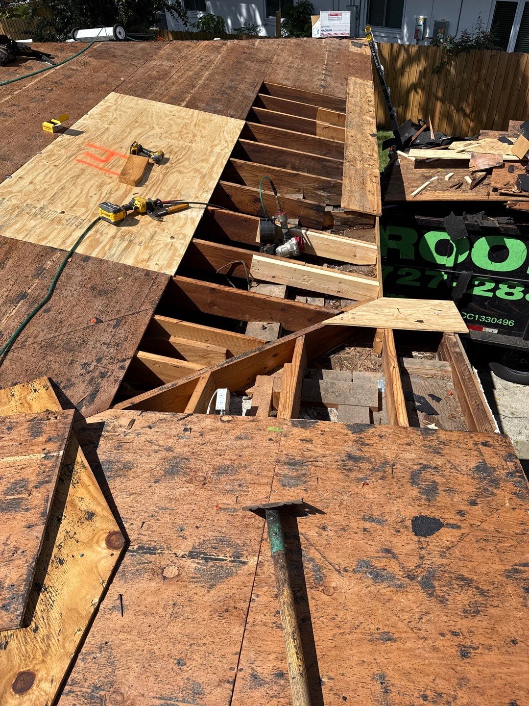 Project in St. Petersburg 33710 by Mitchell Roofing Company LLC