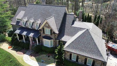 Roswell, GA Roof Replacement CertainTeed Landmark Pro Max Def Weathered Wood