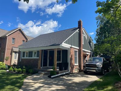 Siding Installation using James Hardie - Private Residence