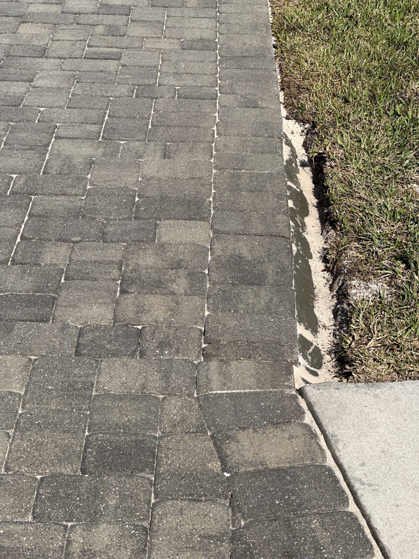 2-Story House Wash & Paver Driveway Cleaning in Trevesta Community, Palmetto, FL | Sunshine AquaWash by Sunshine AquaWash