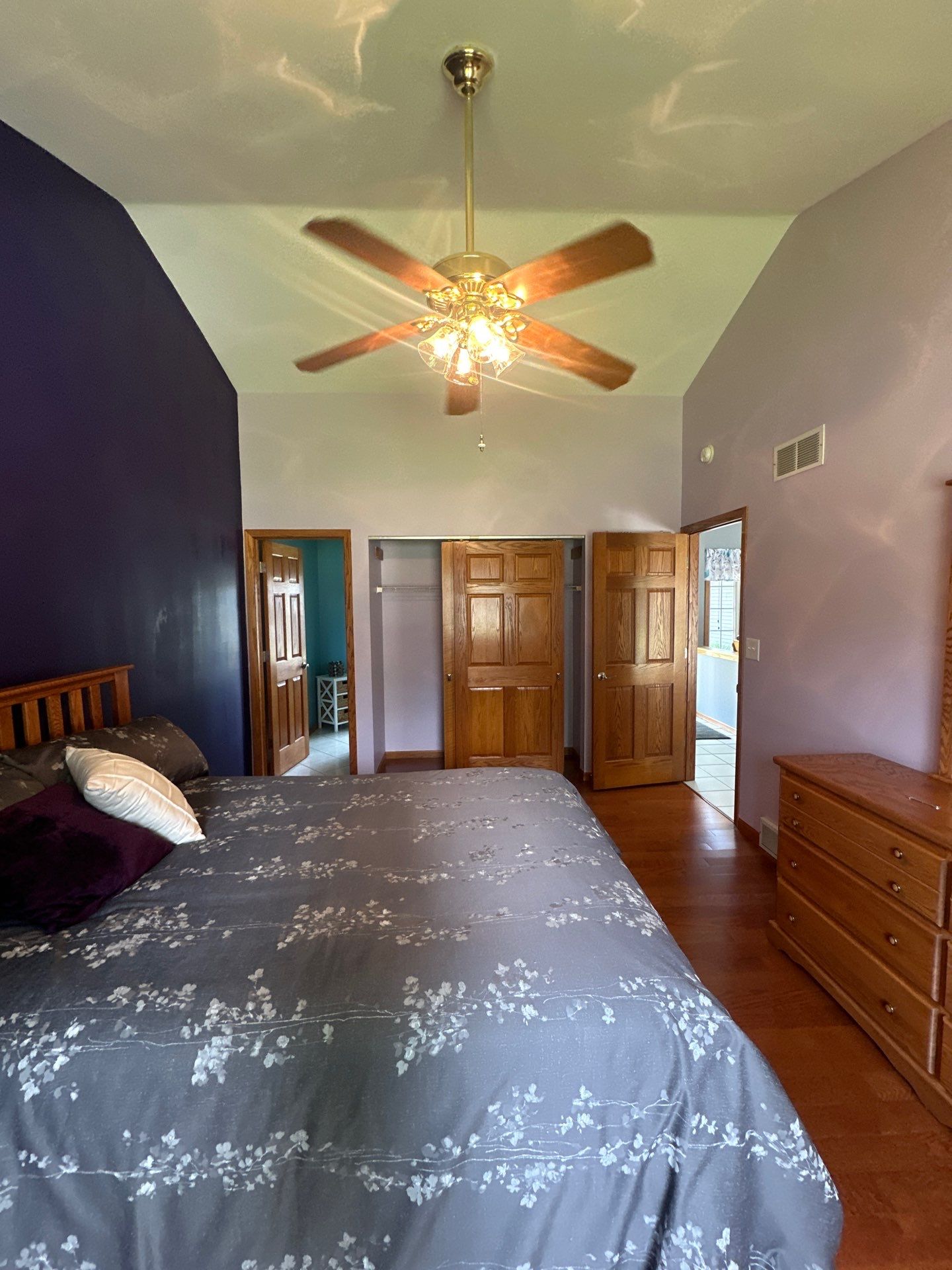 Kenosha Bedroom Wall Repair & Painting by OCS Contracting Services