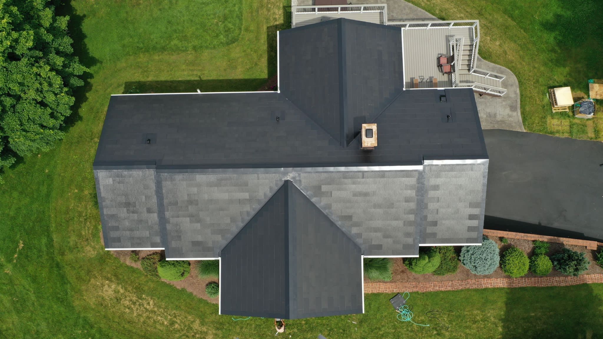 Tesla Solar Roof Installation by American Home Contractors