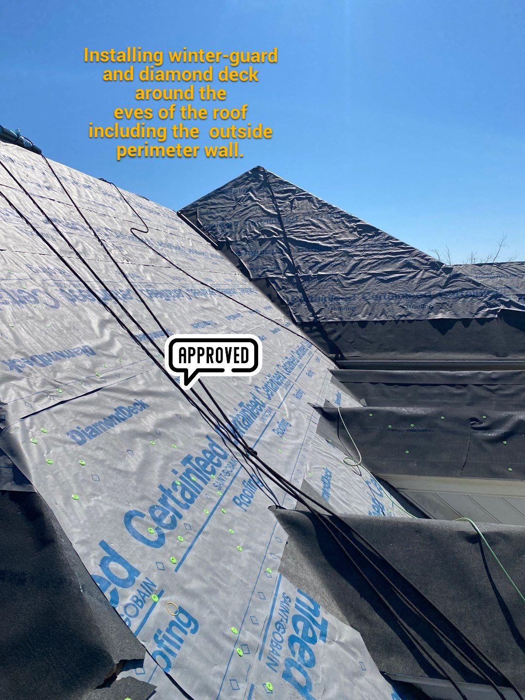 New Roof Installation & New Gutters and downspouts  by Alpha Design Services
