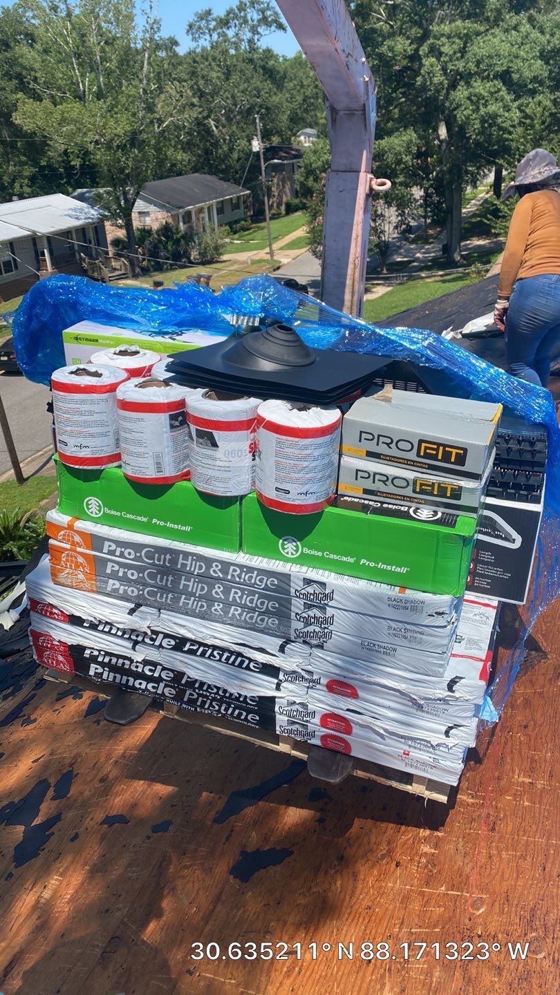 Residential Roofing Installation using Roof Replacement by American Roofing & Construction LLC