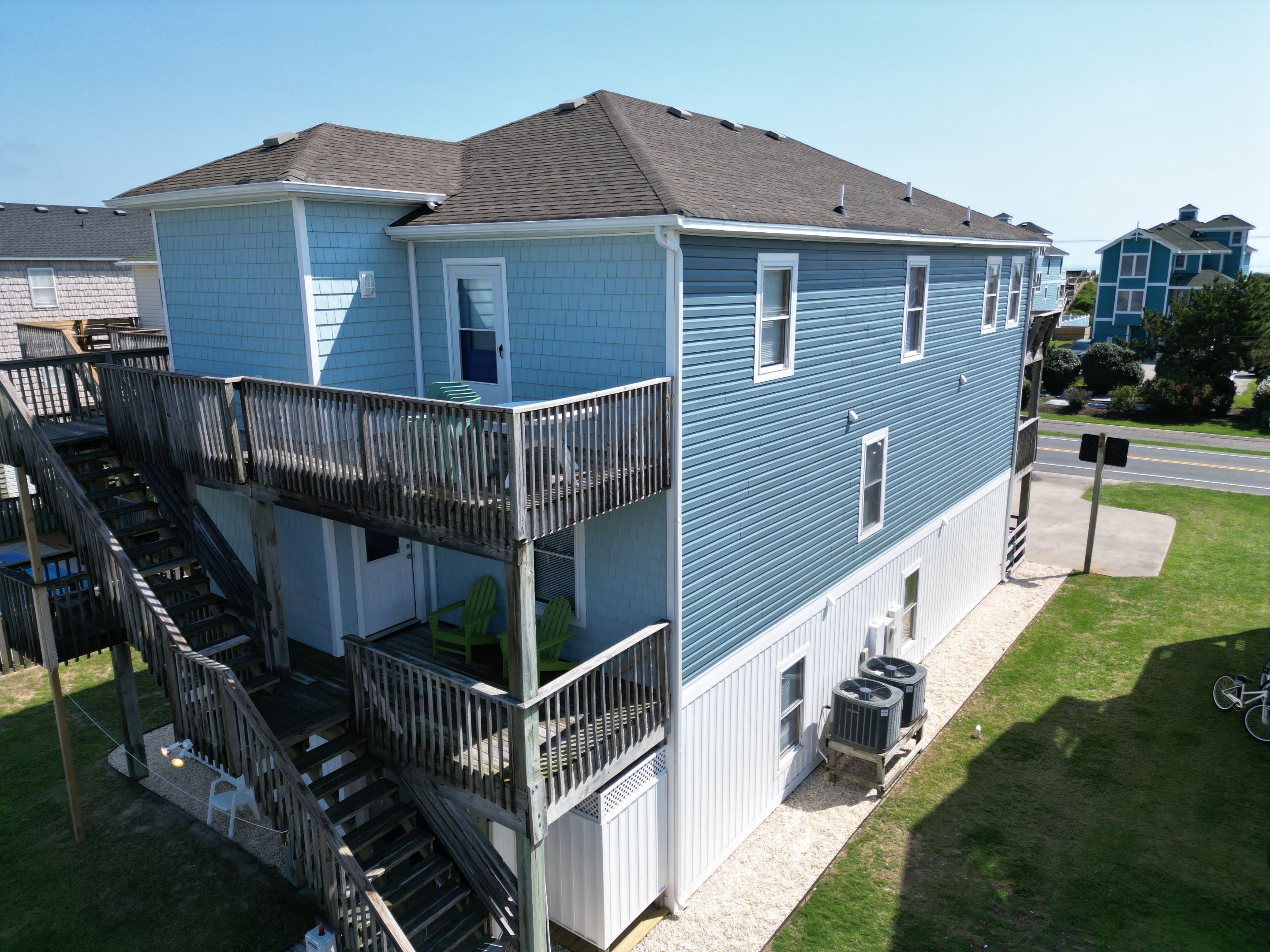 From Bland to Blue by Gallop Roofing & Remodeling, Inc.