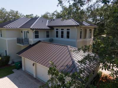 Metal Roof - Galvalume - Dark Bronze