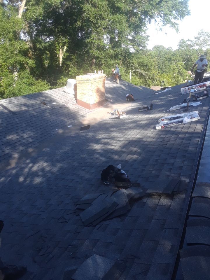 Commercial Roofing Installation using Roof Replacement by American Roofing & Construction LLC