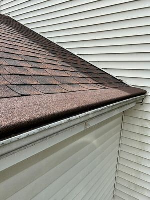 Turtle Shell gutter protection installation in Naperville, IL 60565, photograph 9