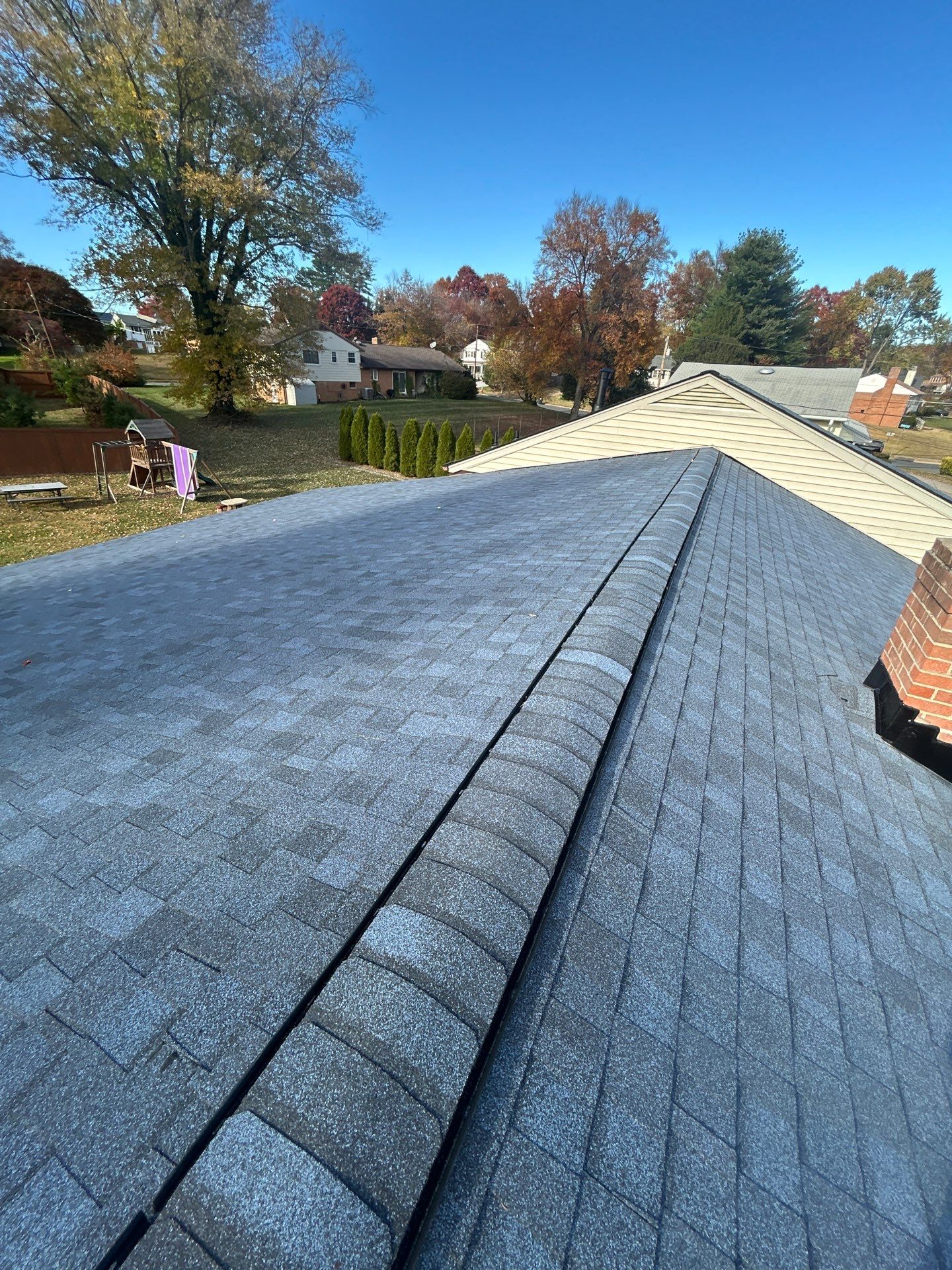 Faifax : Residential Roof Replacement with CertainTeed Landmark Pro in Max Def Coastal Blue  by RM Banning, Inc.