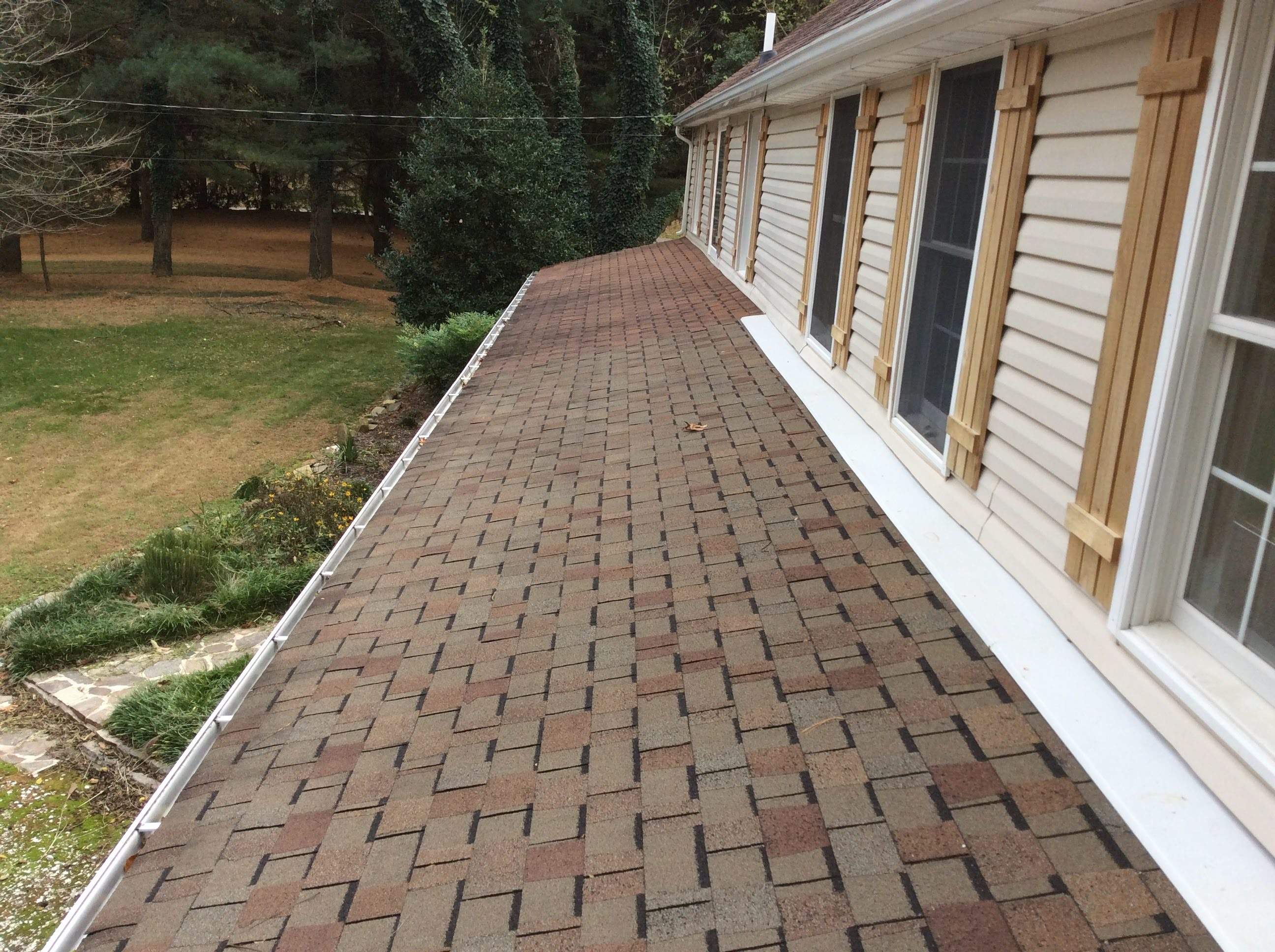 Residential Roofing Installation using Resawn Shake Shingles by Alpha Design Services