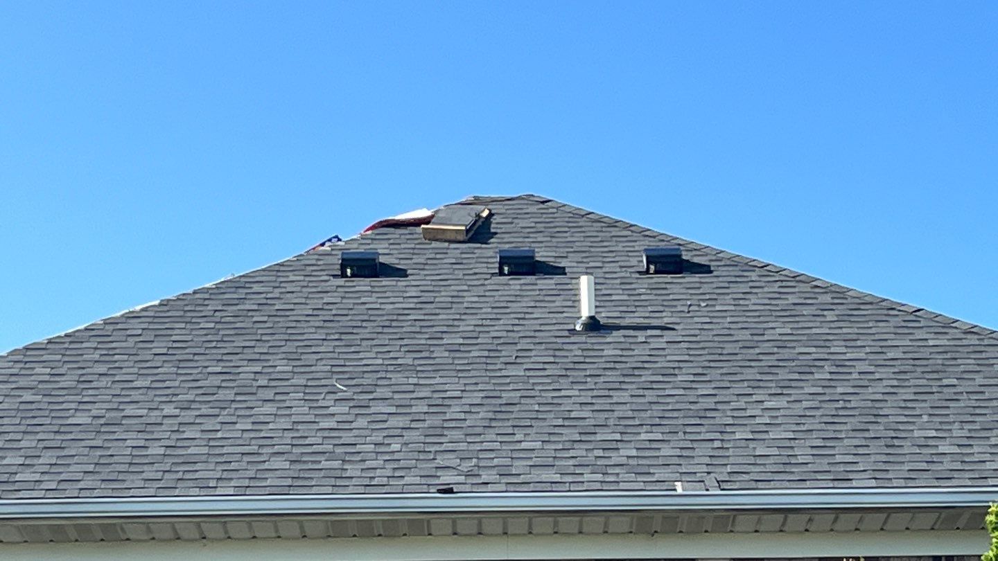 Residential Roofing Installation using GAF Timberline HDZ Charcoal by Nitro Roofing and Construction