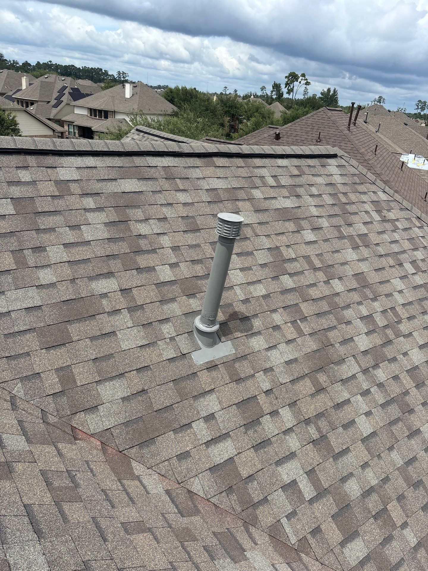 Residential Roofing Installation using Owen's Corning Duration (Lifetime) Shingles by Roof Repair Company