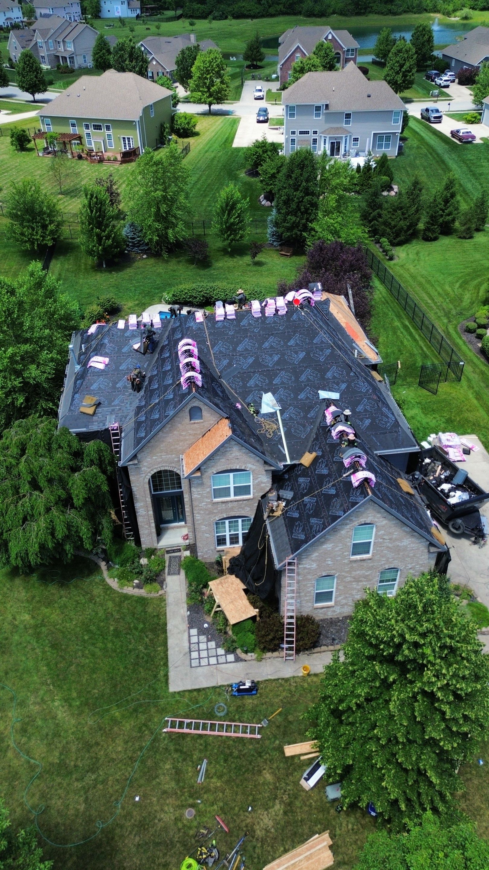 Corbett- Project Portfolio - Indianapolis, IN 46234 by Honeycomb Roofing and Exteriors