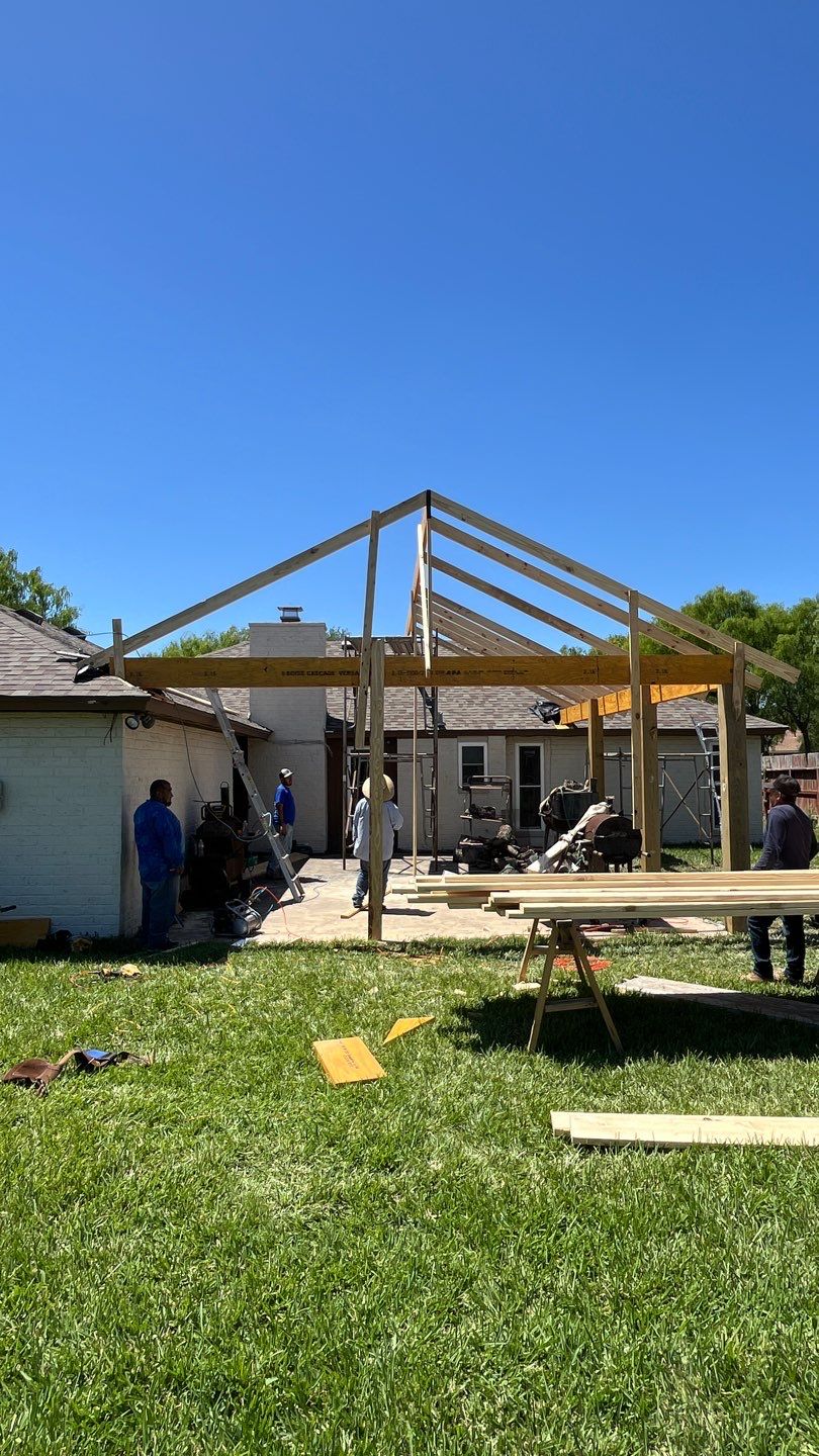 Patio? We got you Covered! by Bayfront Roofing and Construction