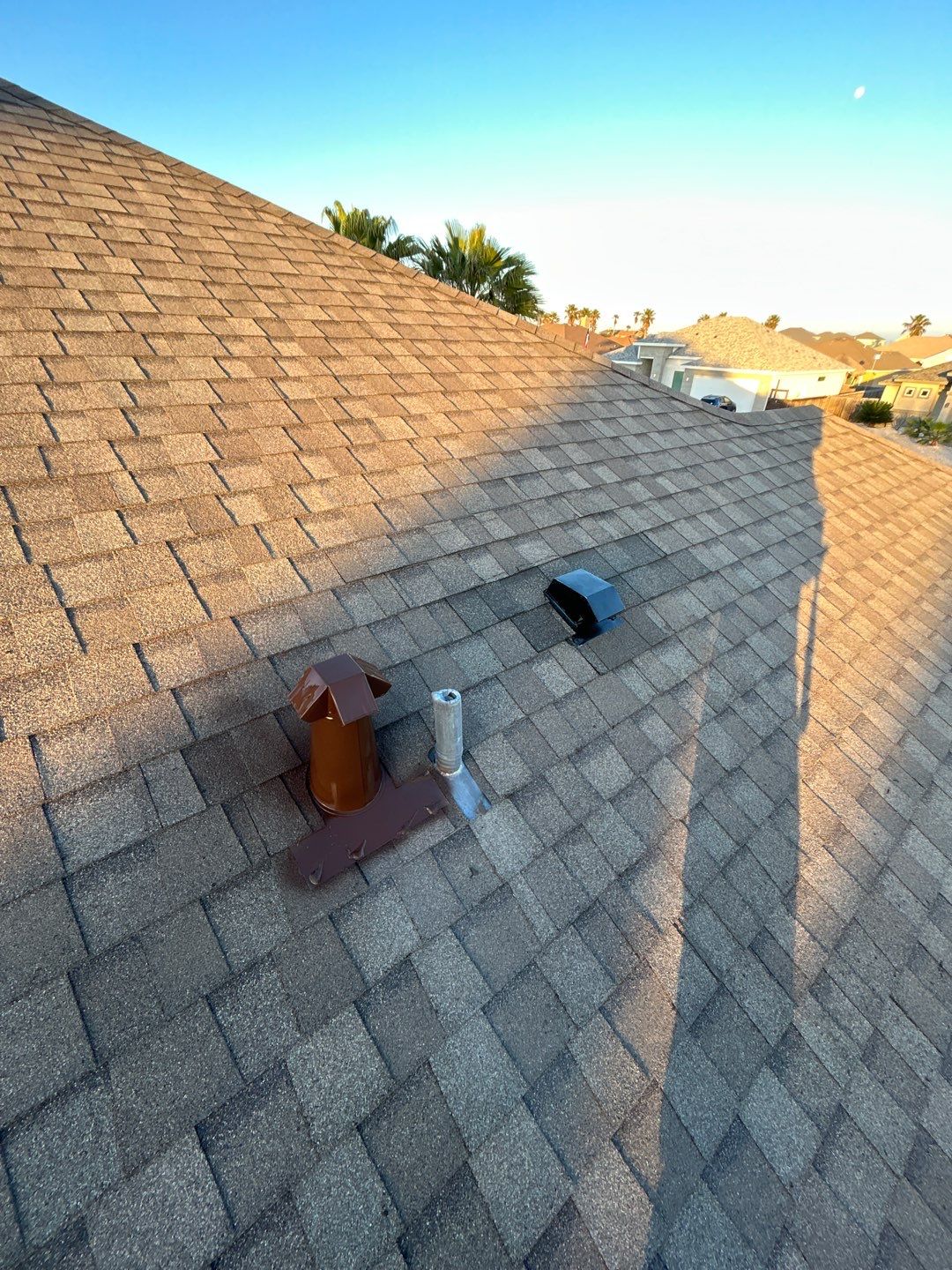 Residential Roofing Repair using Attic Vents by Lighthouse Roofing