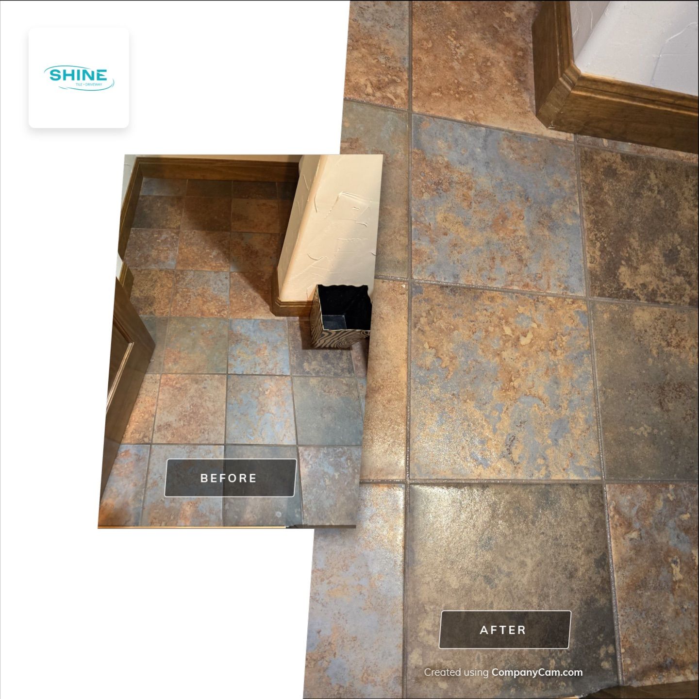 Project in Boerne by SHINE Tile and Grout Cleaning