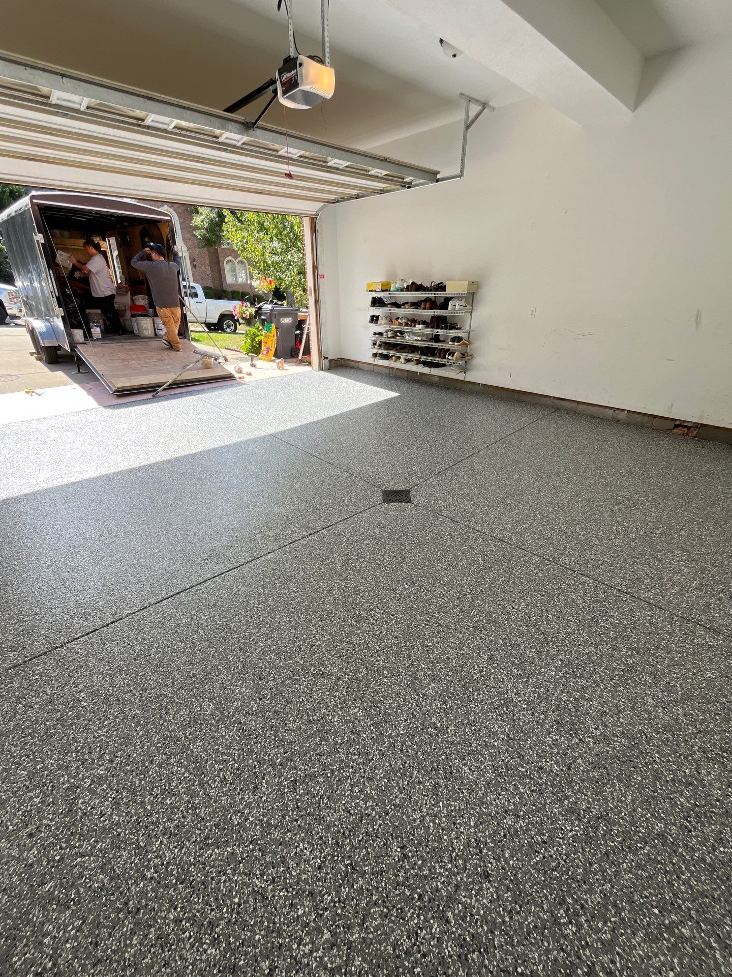 Porch + Garage Project in PITTSBURGH by Floors in a Day, Inc