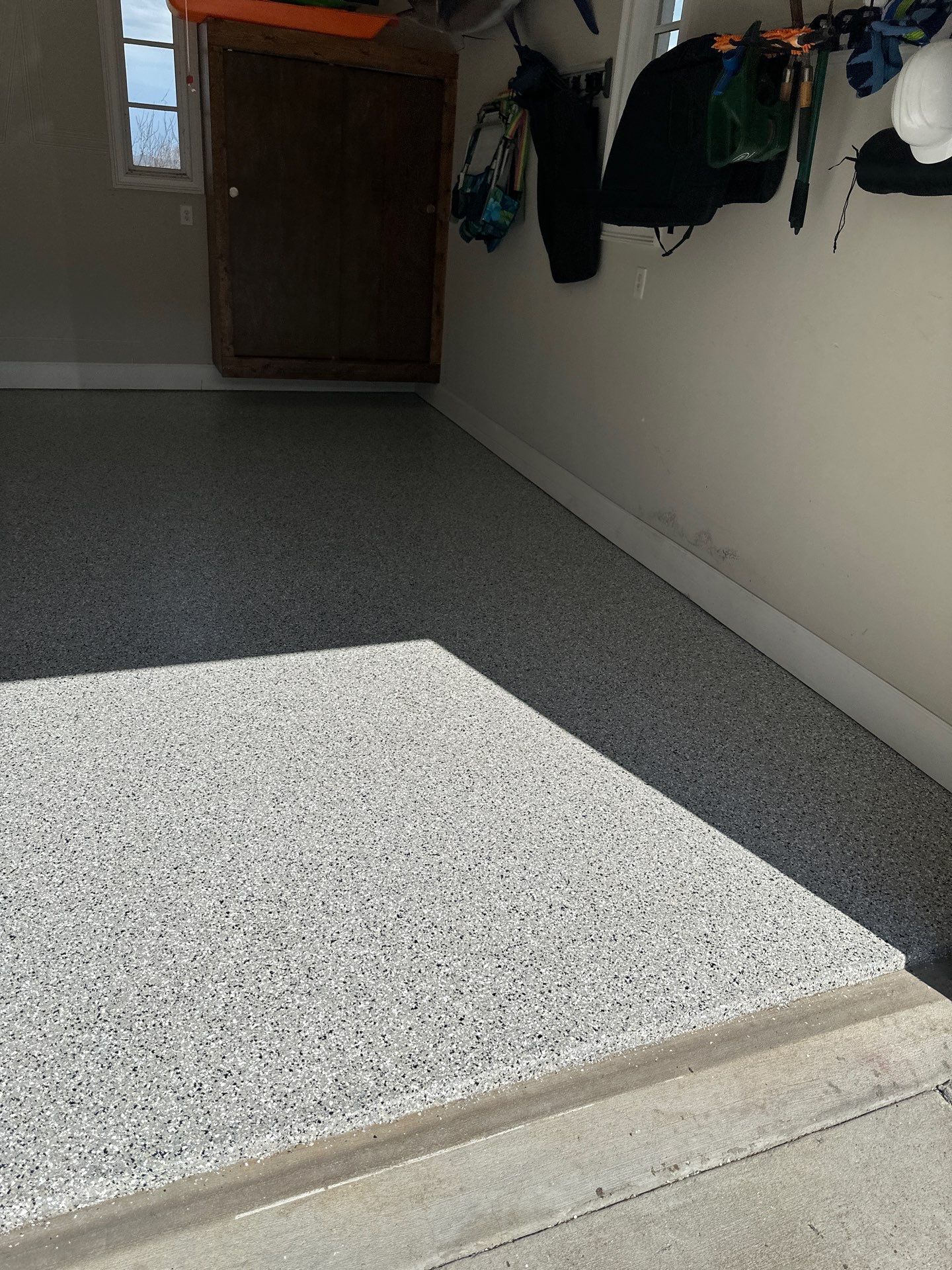 Garage Floor Coating using Cabin Fever by My Garage Floor Guys