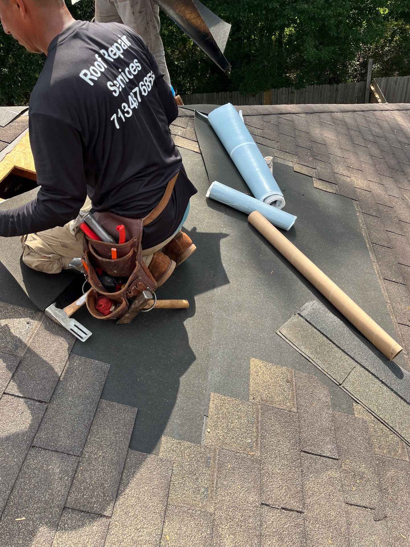 Residential Roofing Repair using Owen's Corning Duration (Lifetime) Shingles by Roof Repair Company