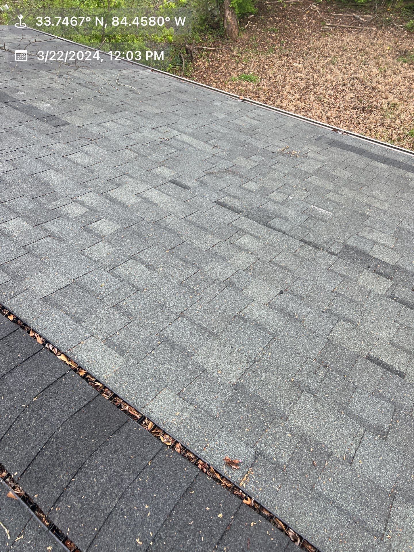 Gutter Cleaning using brown bags by Roof Bullies