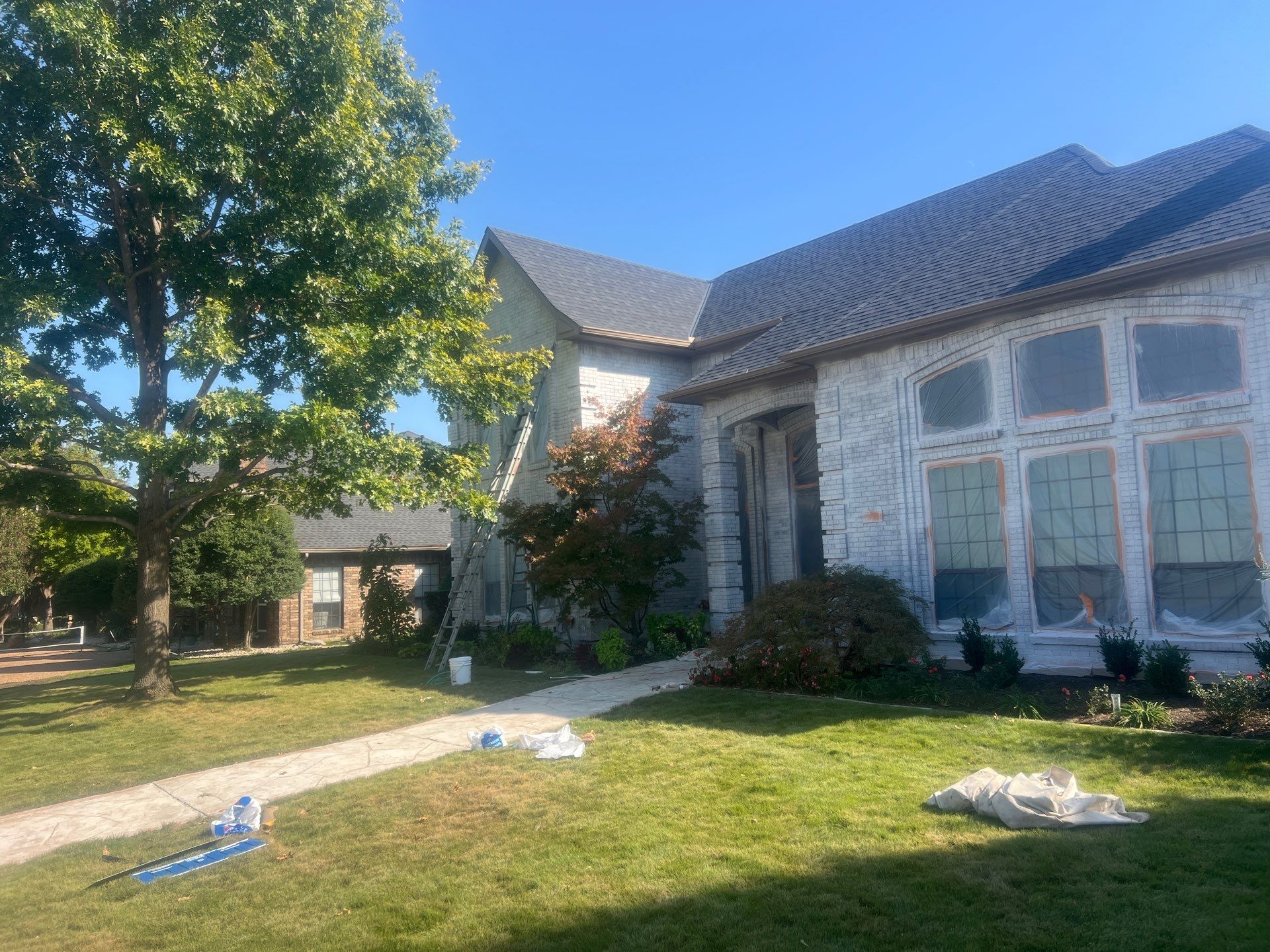Exterior Painting: Brick & Trim by Nomad Painting
