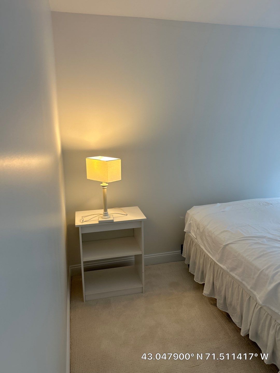 Interior Bedroom Painting and Wall Repair in Manchester, New Hampshire by The Persnickety Painters