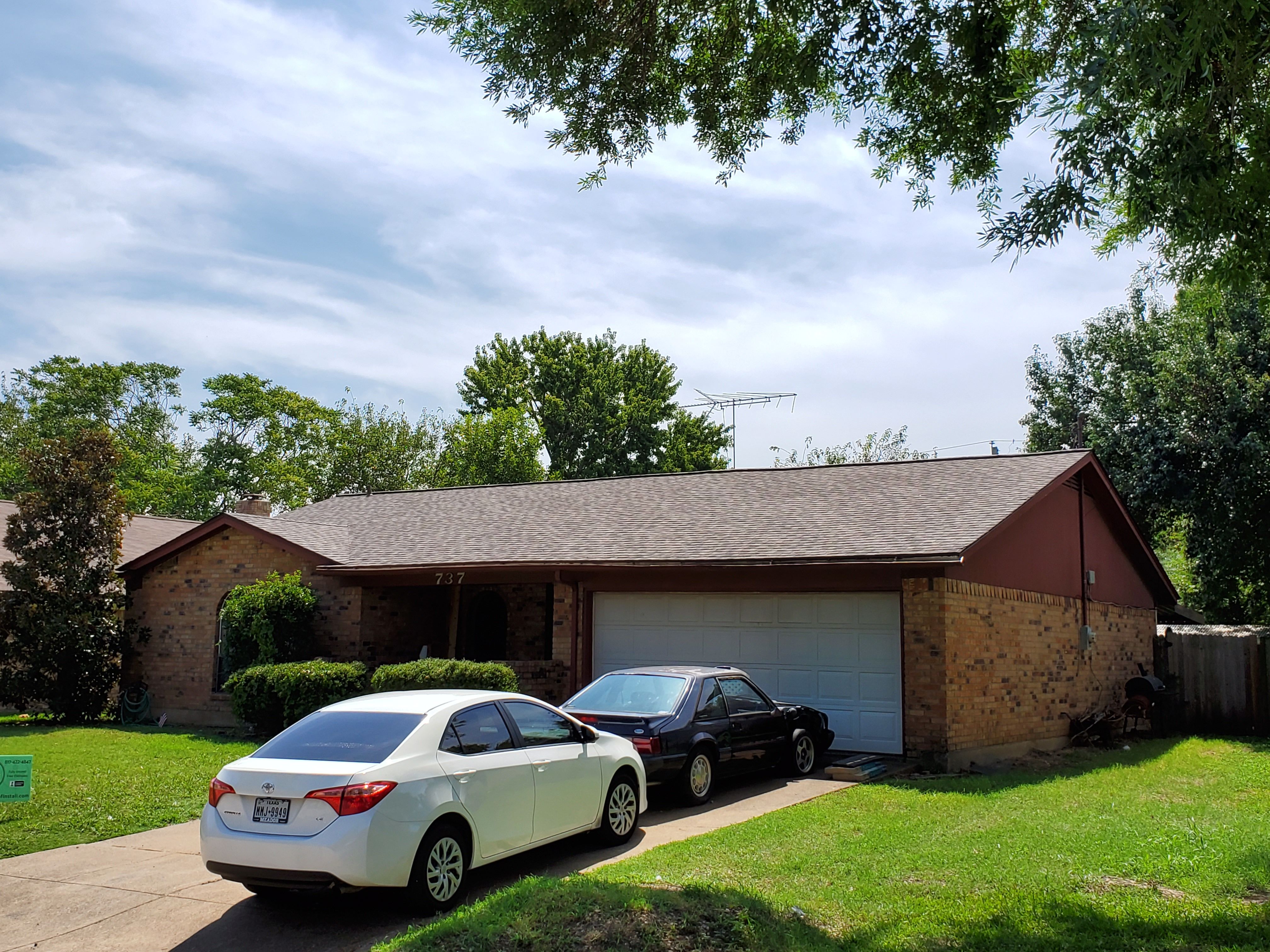 Residential Roofing Installation using Roofing Shingles by Harvey Roofing & Construction