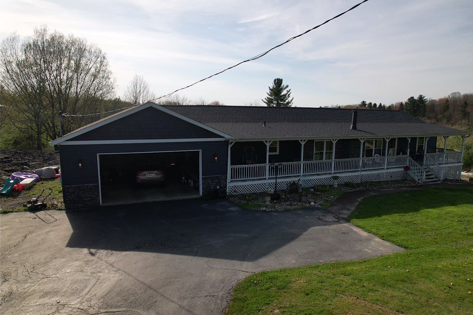 Dundee, Ohio Shingle Roof, Siding, Stone and Deck Installation by Pine Ridge Roofing LLC