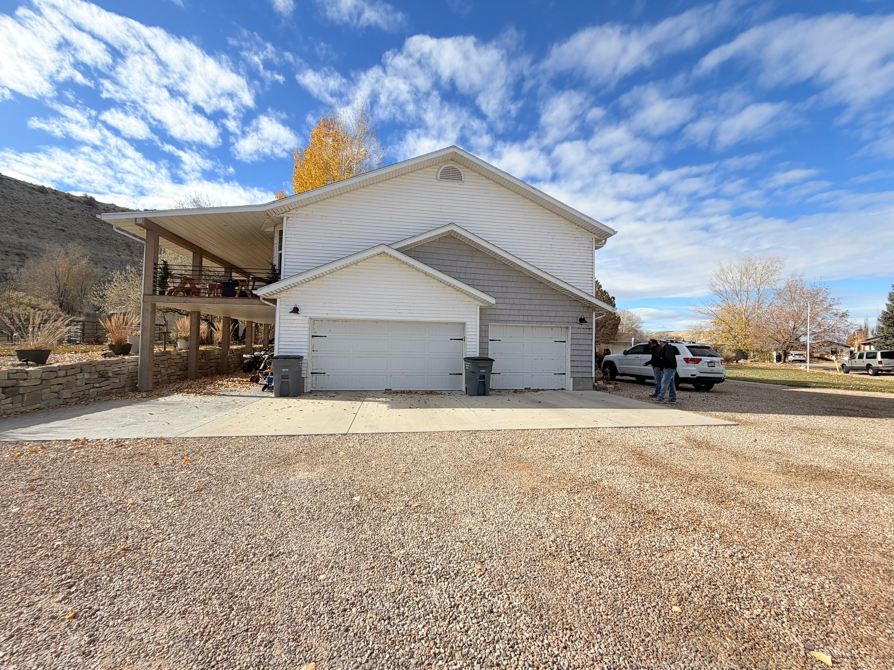 Project in Duchesne by Master Rain Gutters.