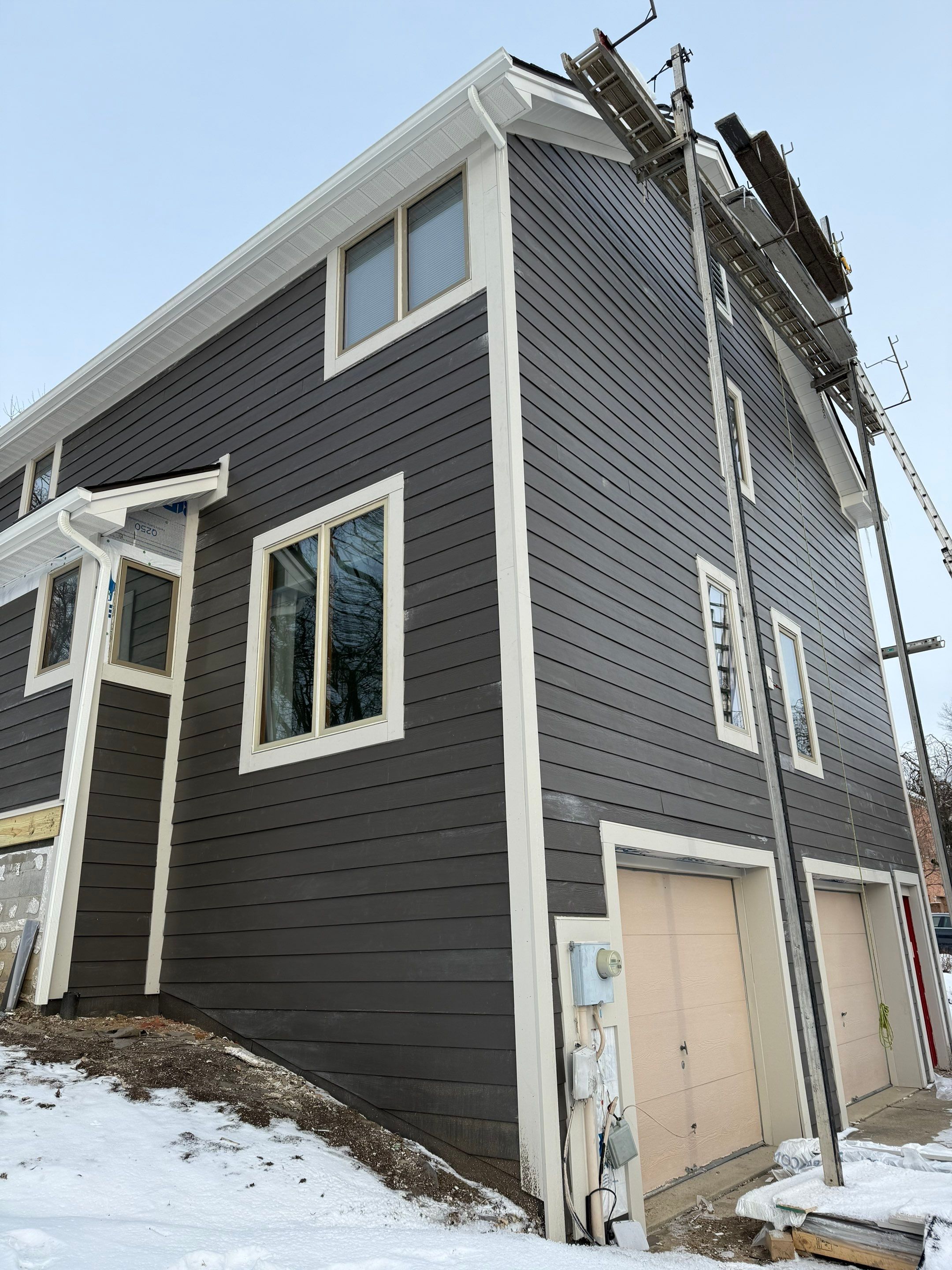 Full exterior remodel by Cousins Roofing Siding & Decks