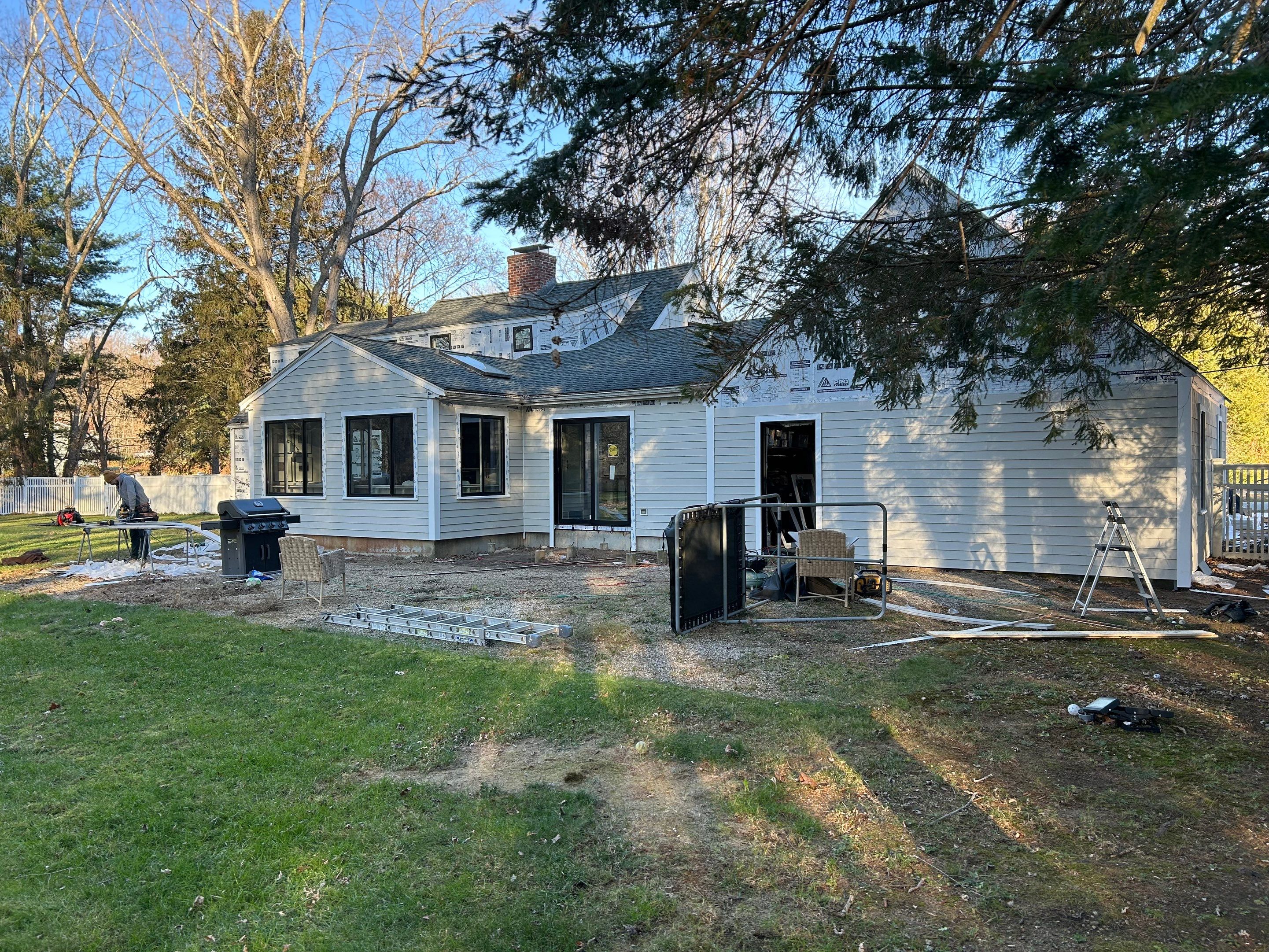 Full exterior remodeling in Stow, MA by UBrothers Construction