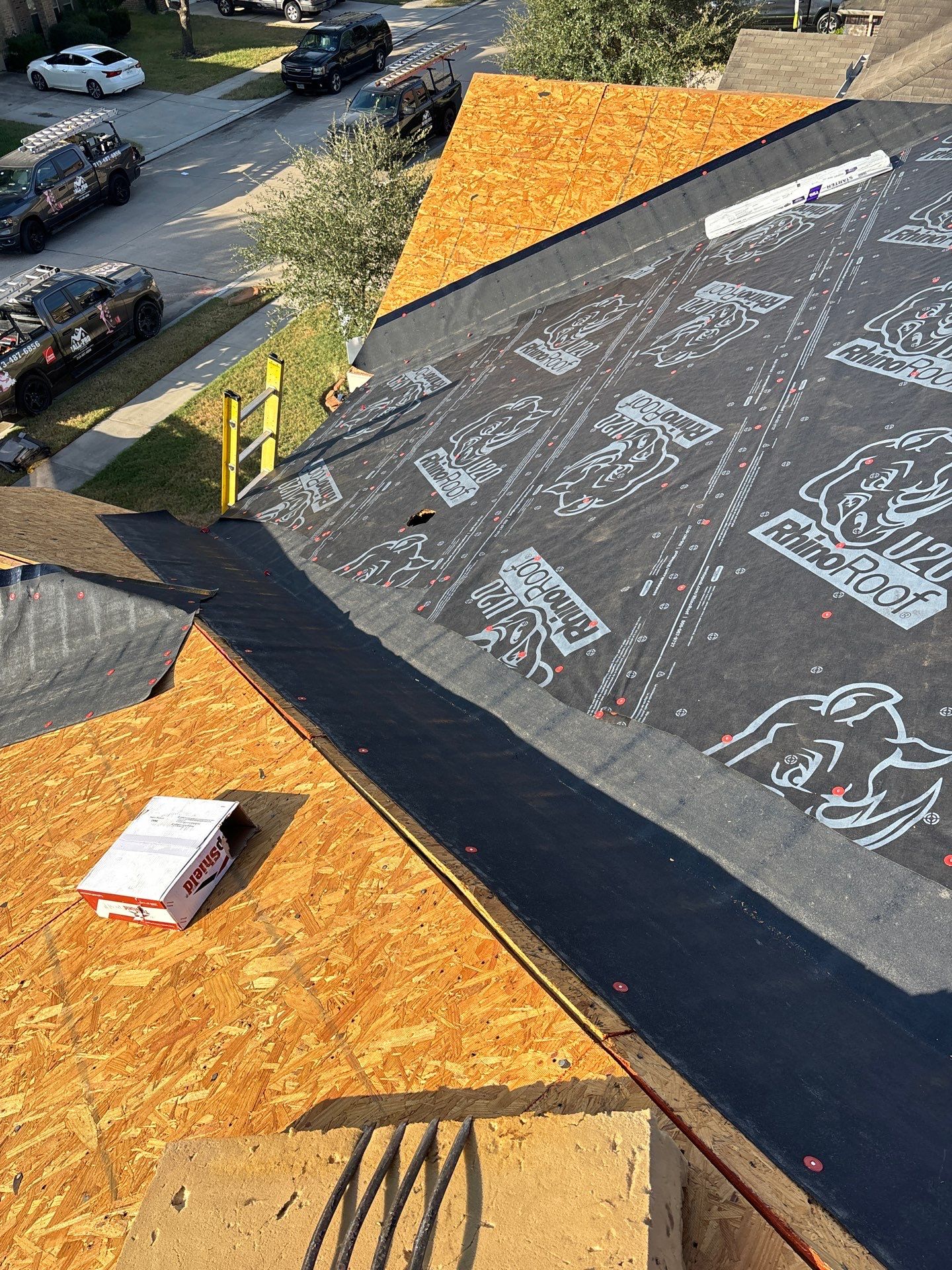 Residential Roofing Installation using Owen's Corning Duration (Lifetime) Shingles by Roof Repair Company